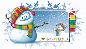 I love snow flakes